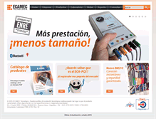 Tablet Screenshot of ecamec.com.ar